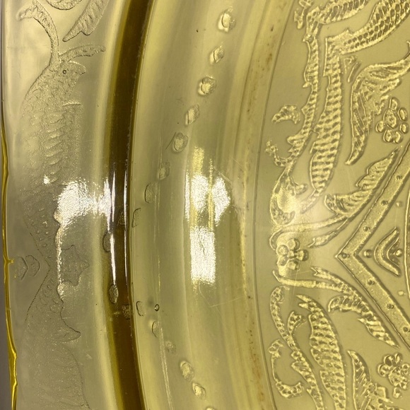 Oval Platter - Madrid Amber - Federal Glass - Made in 1930s Depression Glass - Picture 4 of 6